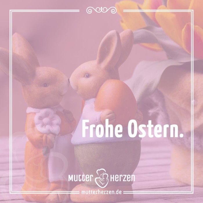 Frohe Ostern Osterhasen