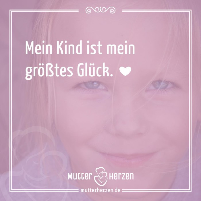 Mein Kind ist mein größtes Glück