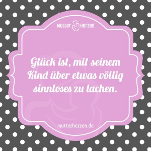 Gemeinsam lachen ist das Schönste Mutterherzen