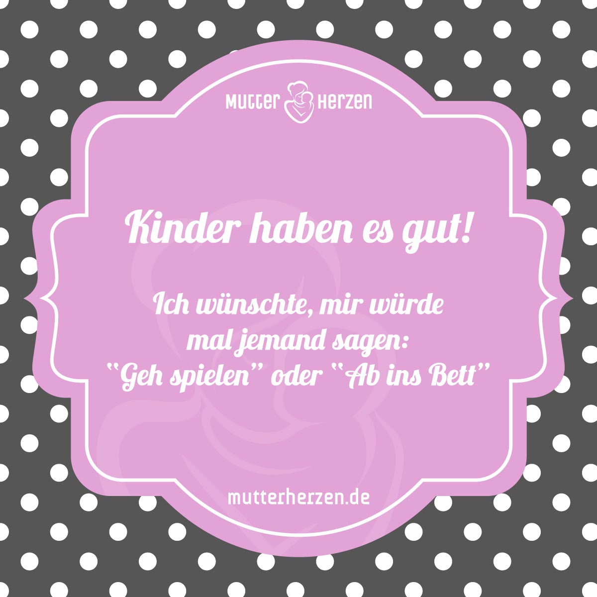Schlaf Mutterherzen