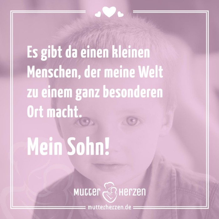 Sohn Mutterherzen