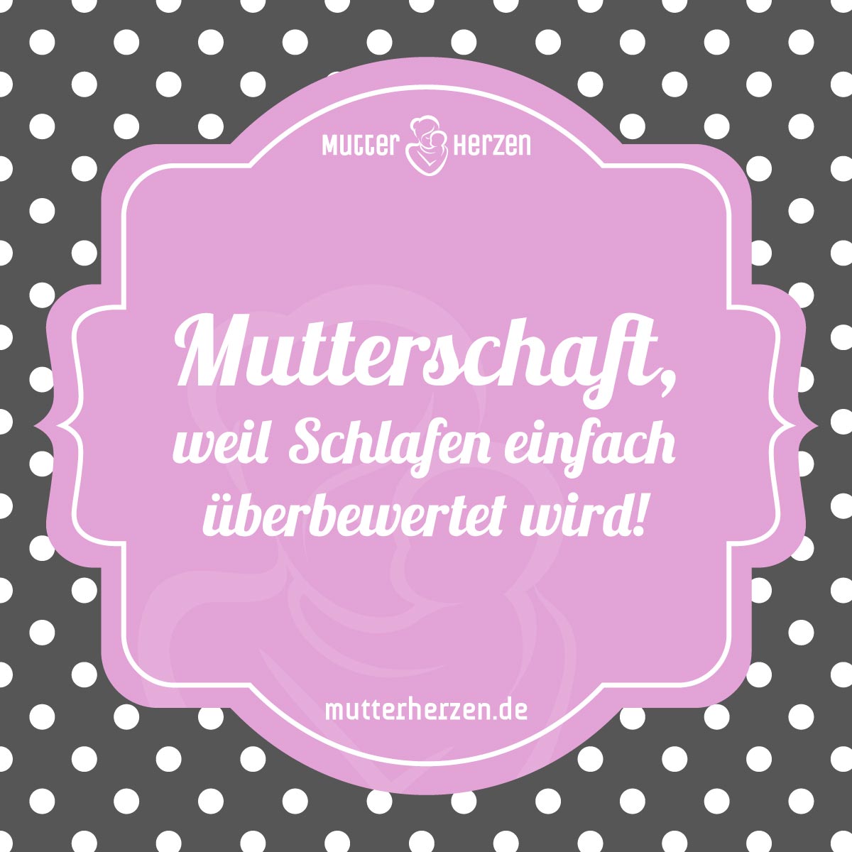 Schlaf Mutterherzen